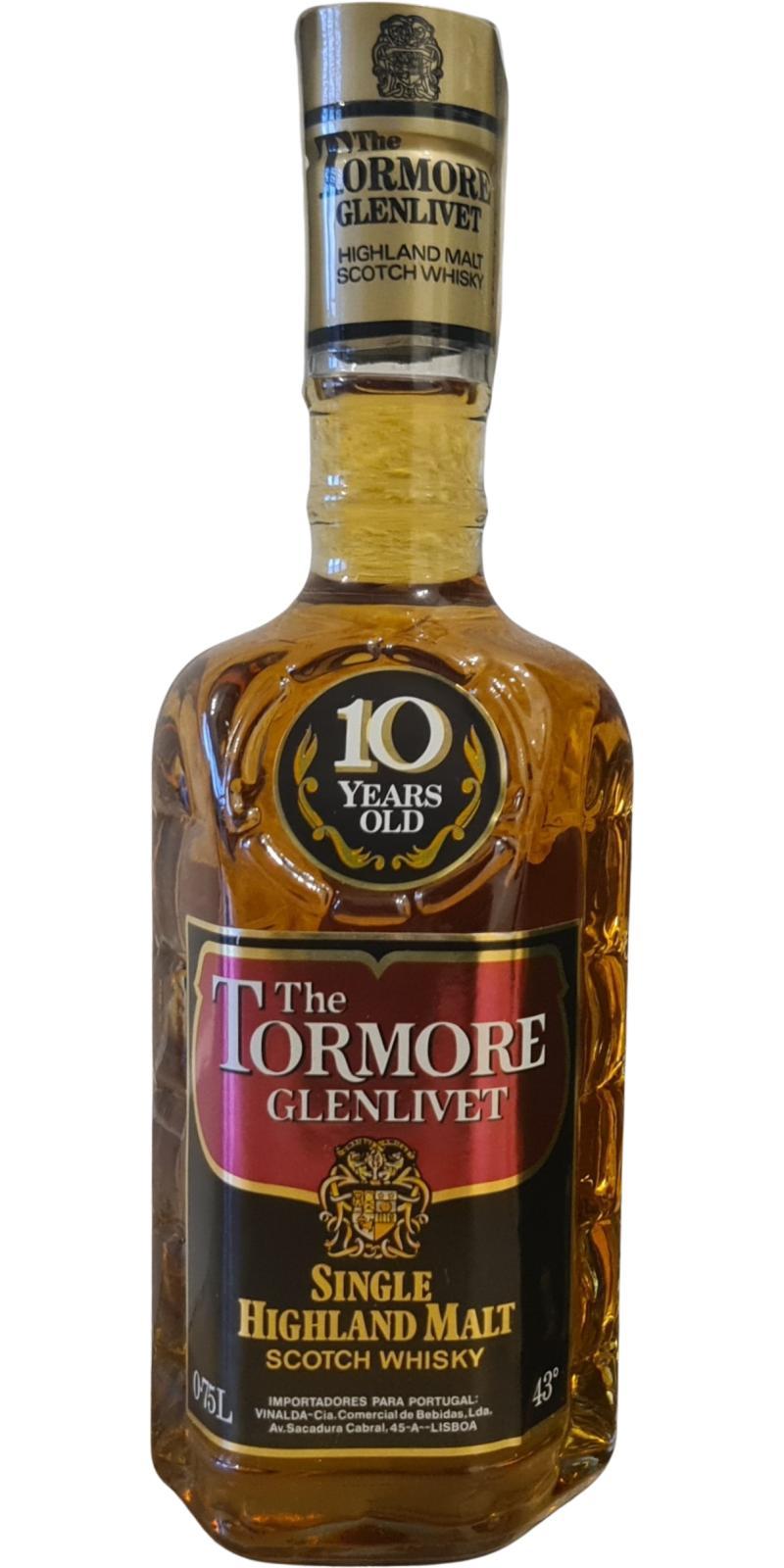 Tormore 10-year-old  Single Highland Malt