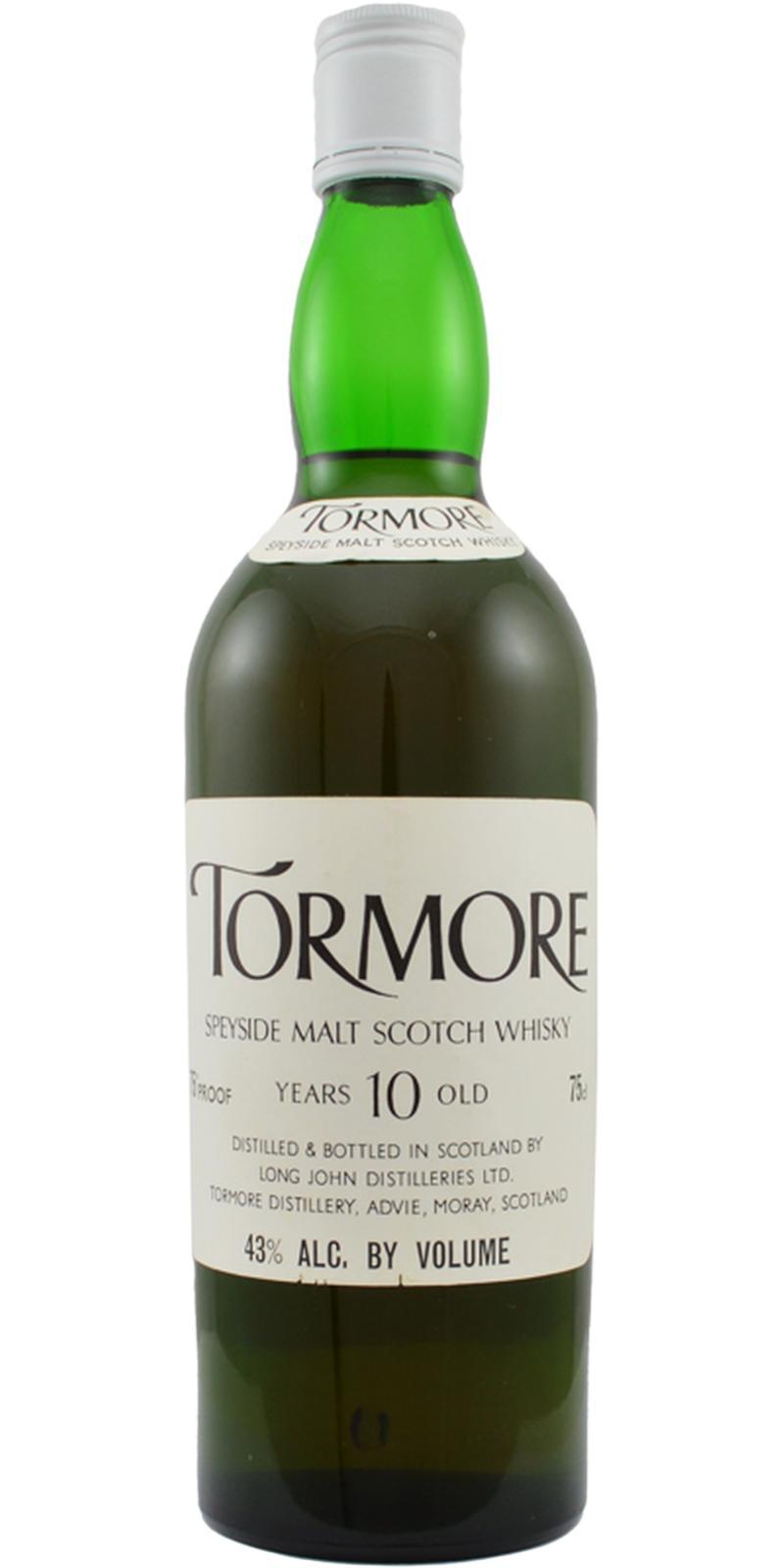 Tormore 10-year-old  Speyside Malt Scotch Whisky