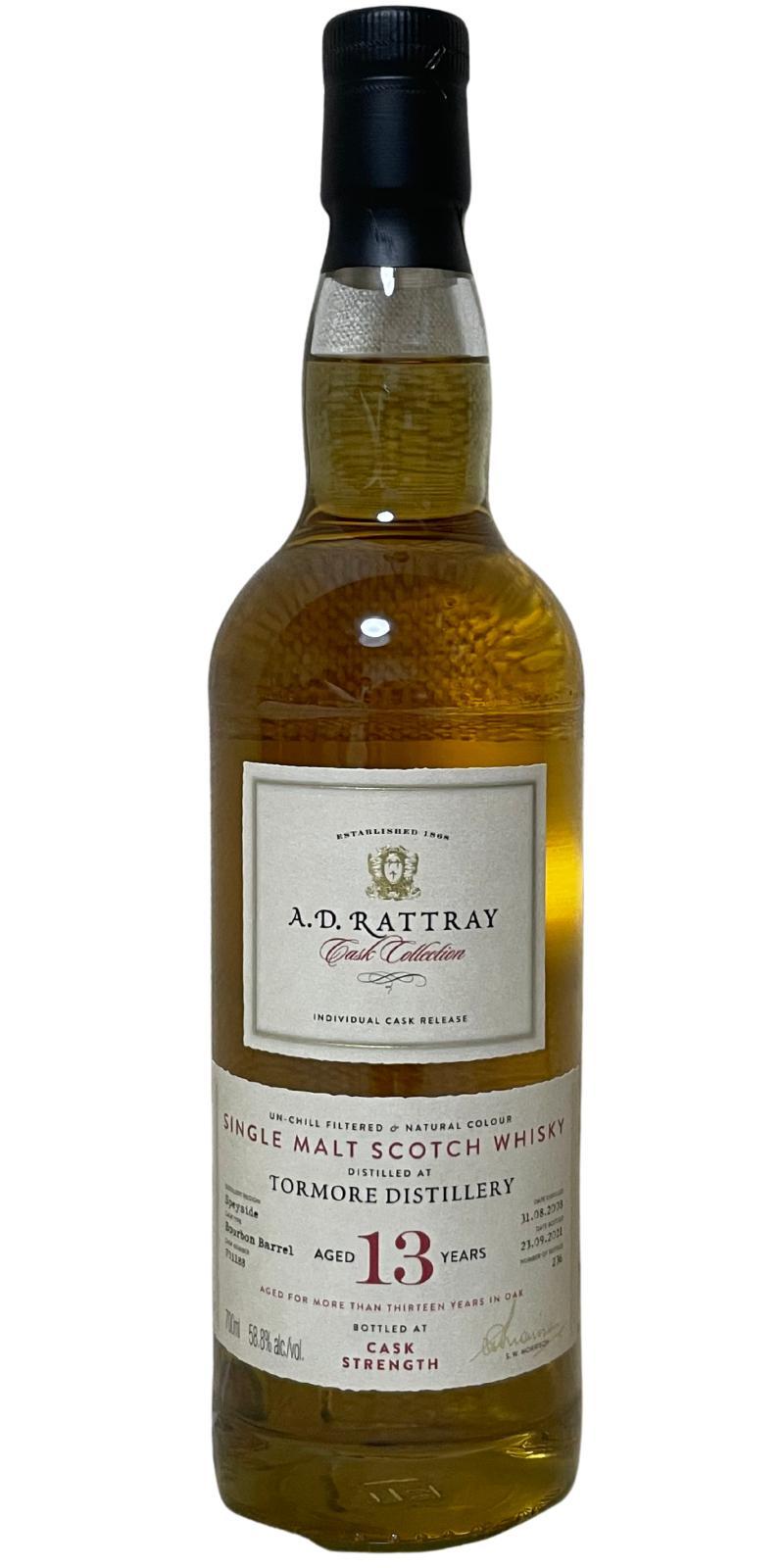 Tormore 2008 DR  Individual Cask Release