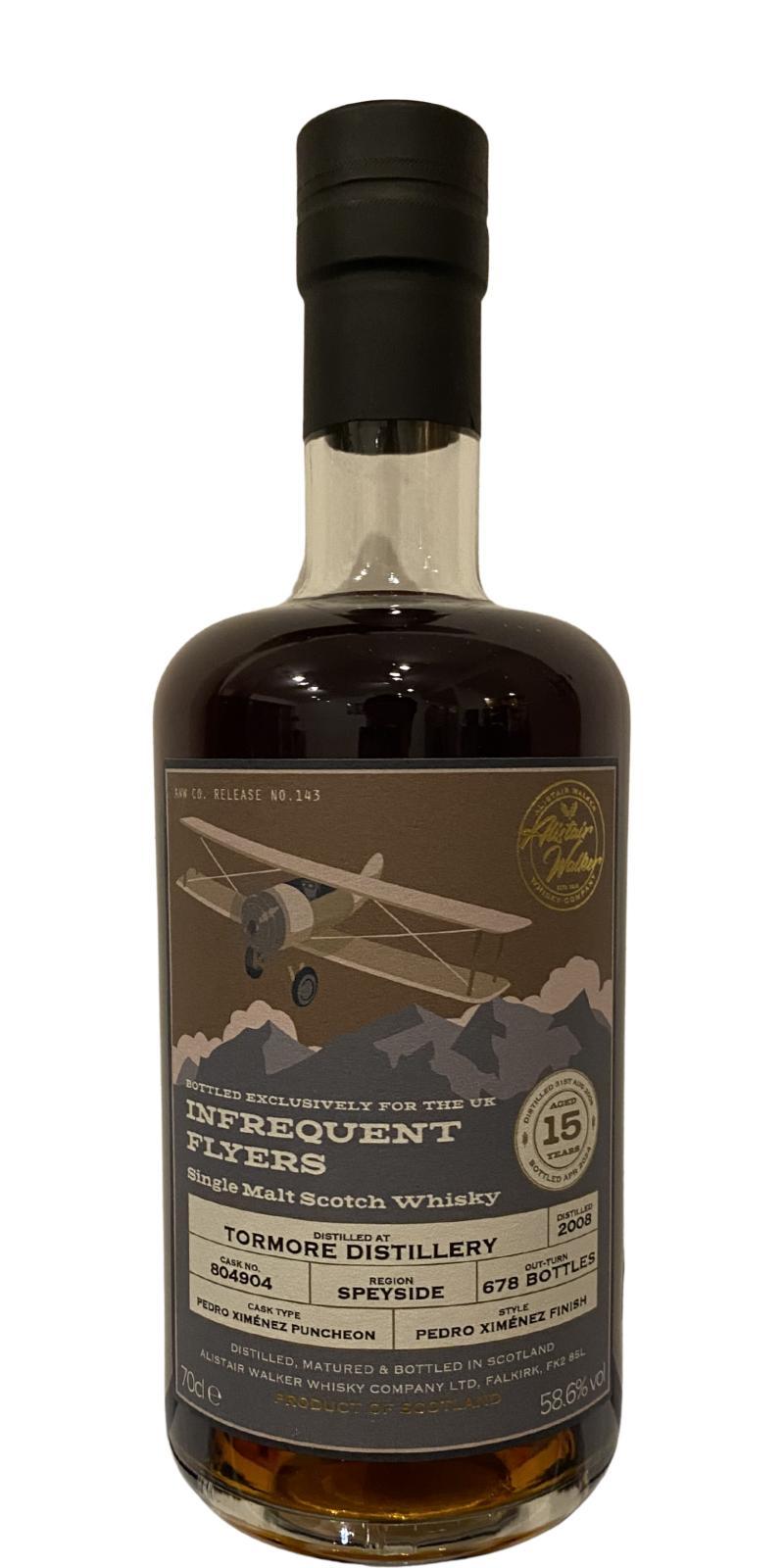 Tormore 2008 AWWC  Infrequent Flyers