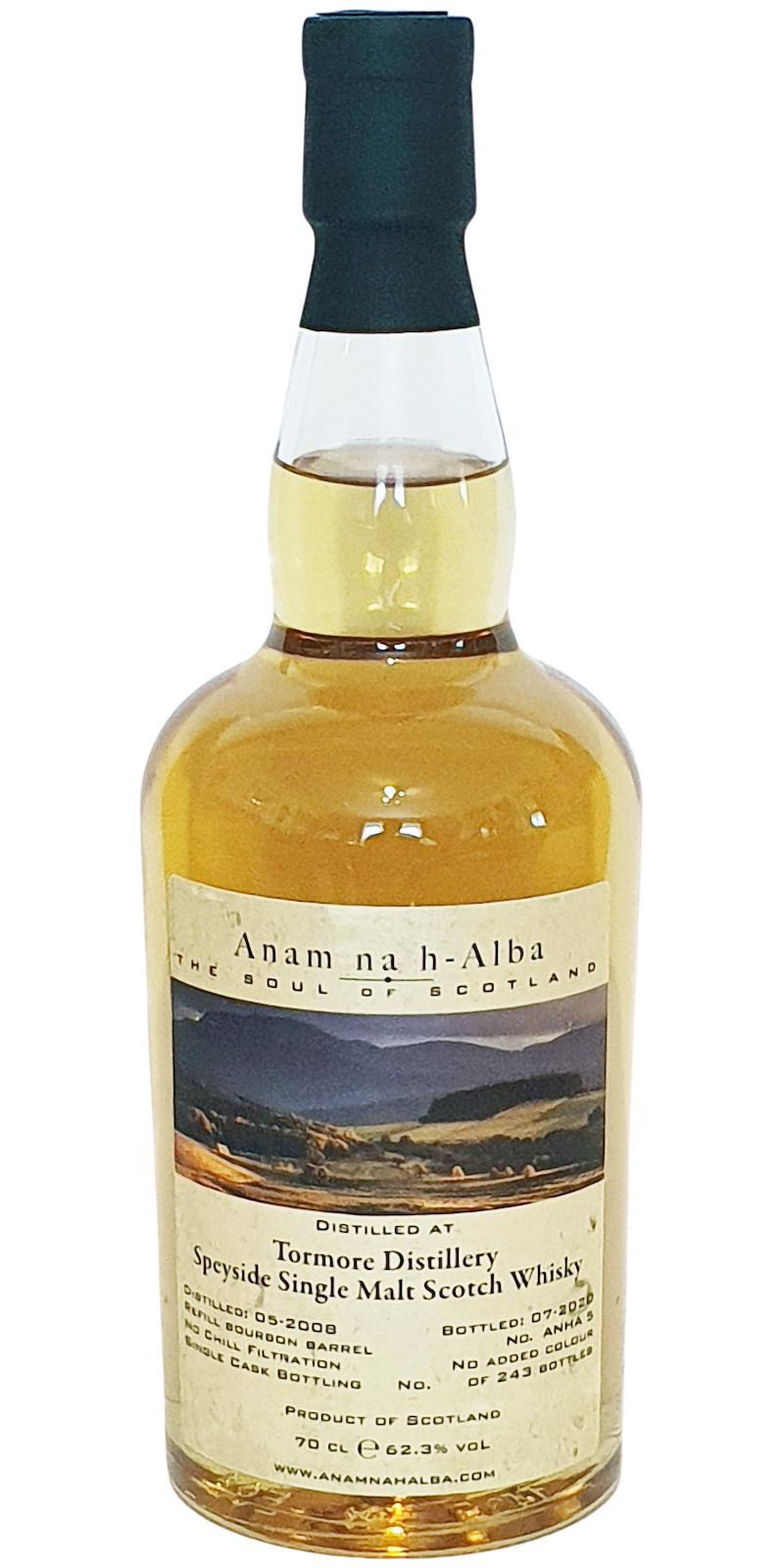 Tormore 2008 ANHA  The Soul of Scotland