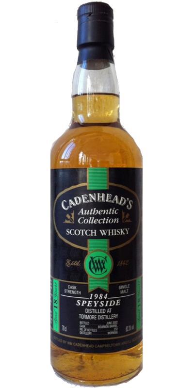 Tormore 1984 CA  Authentic Collection