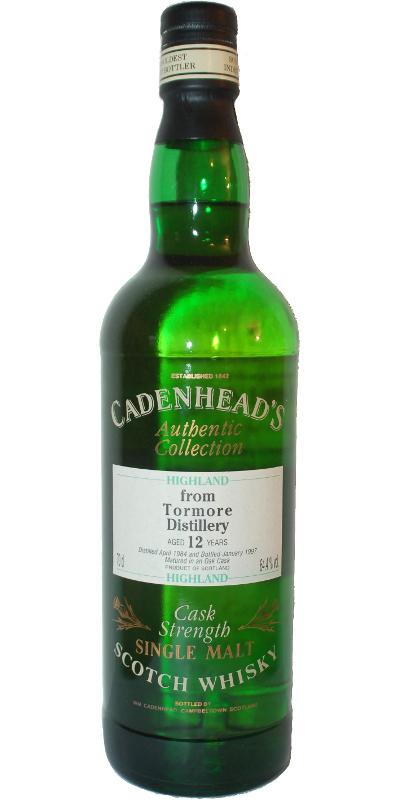 Tormore 1984 CA  Authentic Collection