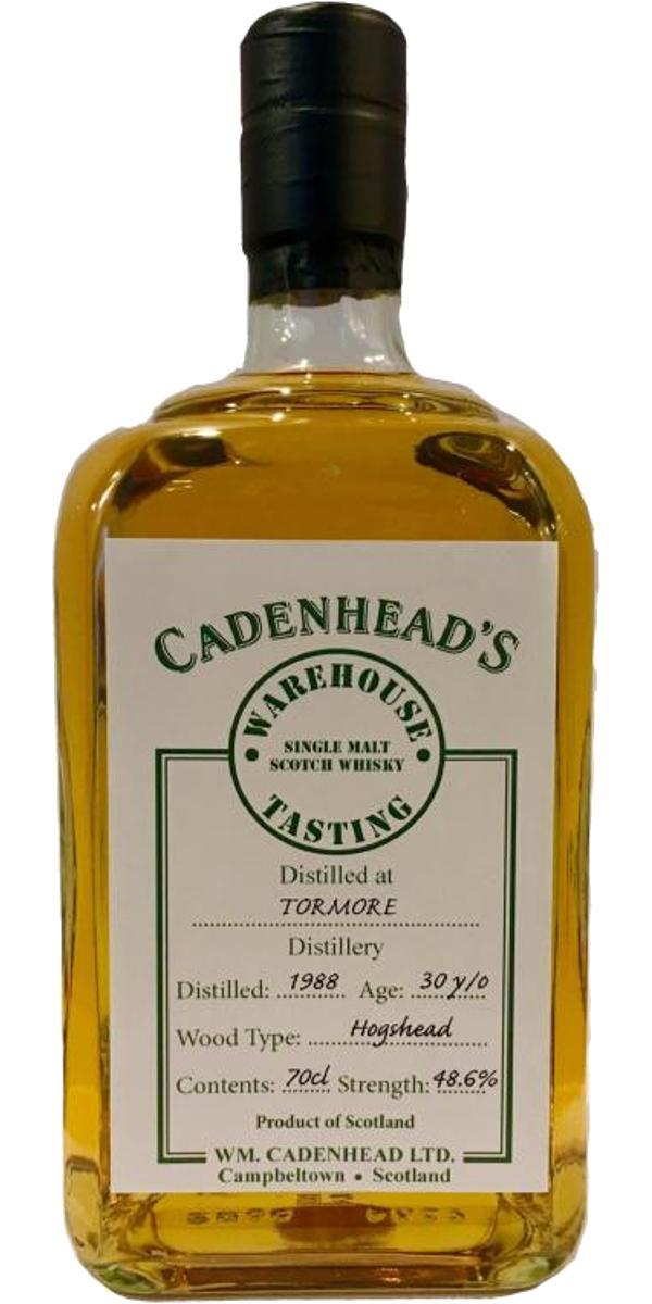 Tormore 1988 CA  Warehouse Tasting