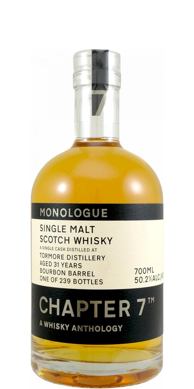 Tormore 1990 Ch7  A Whisky Anthology - Monologue