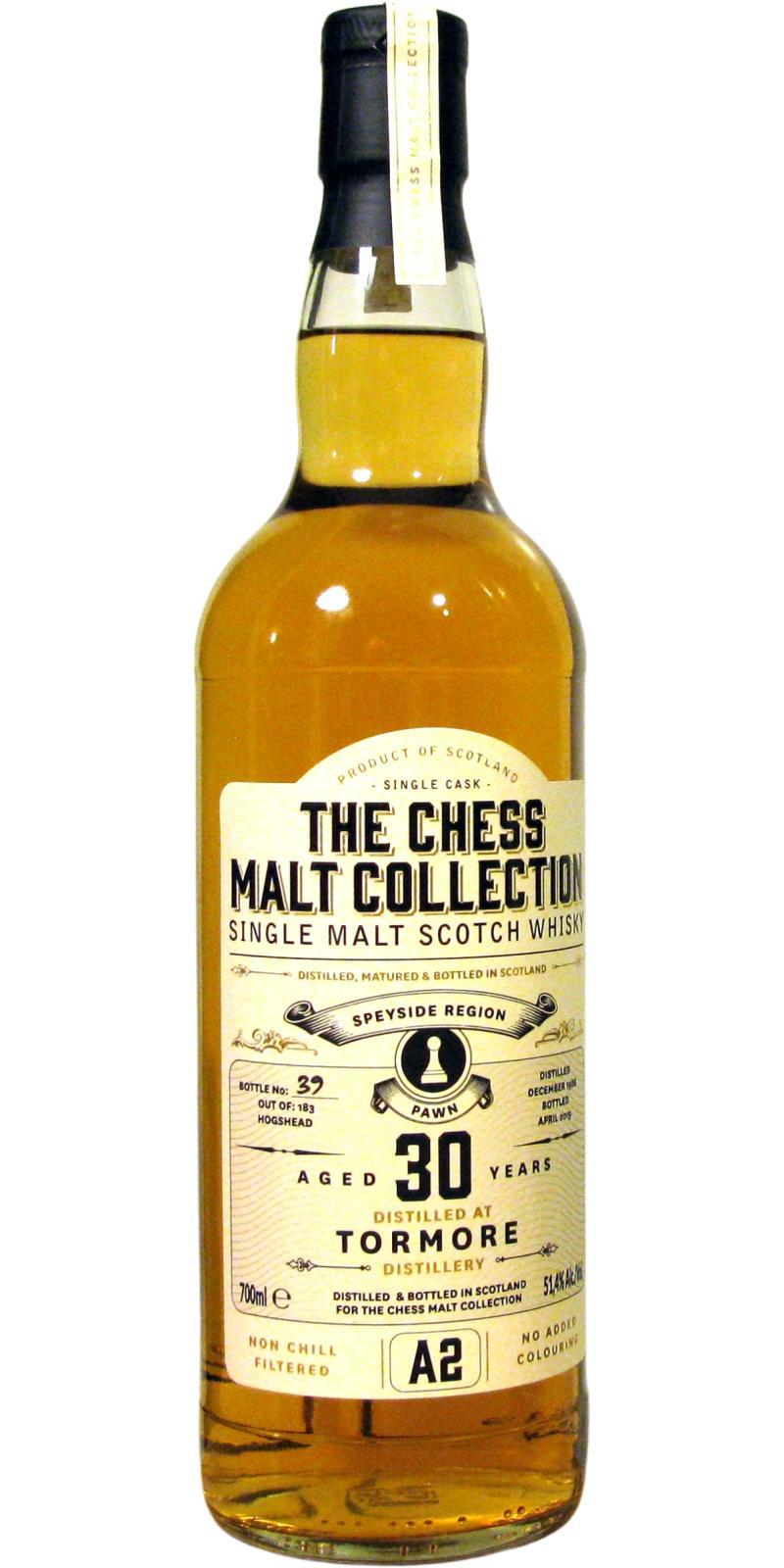 Tormore 1988 ChM  The Chess Malt Collection