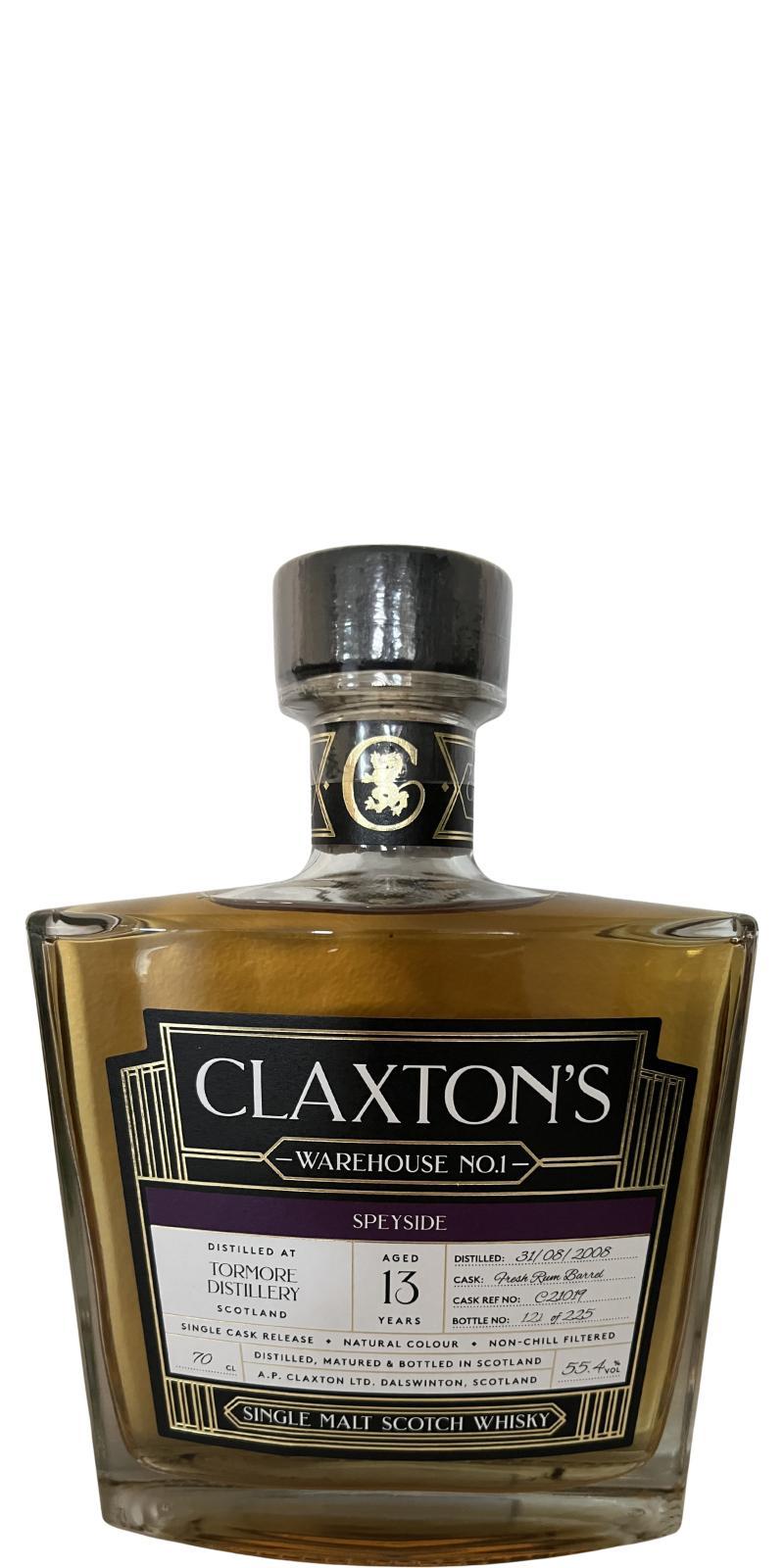 Tormore 2008 Cl  Warehouse No. 1