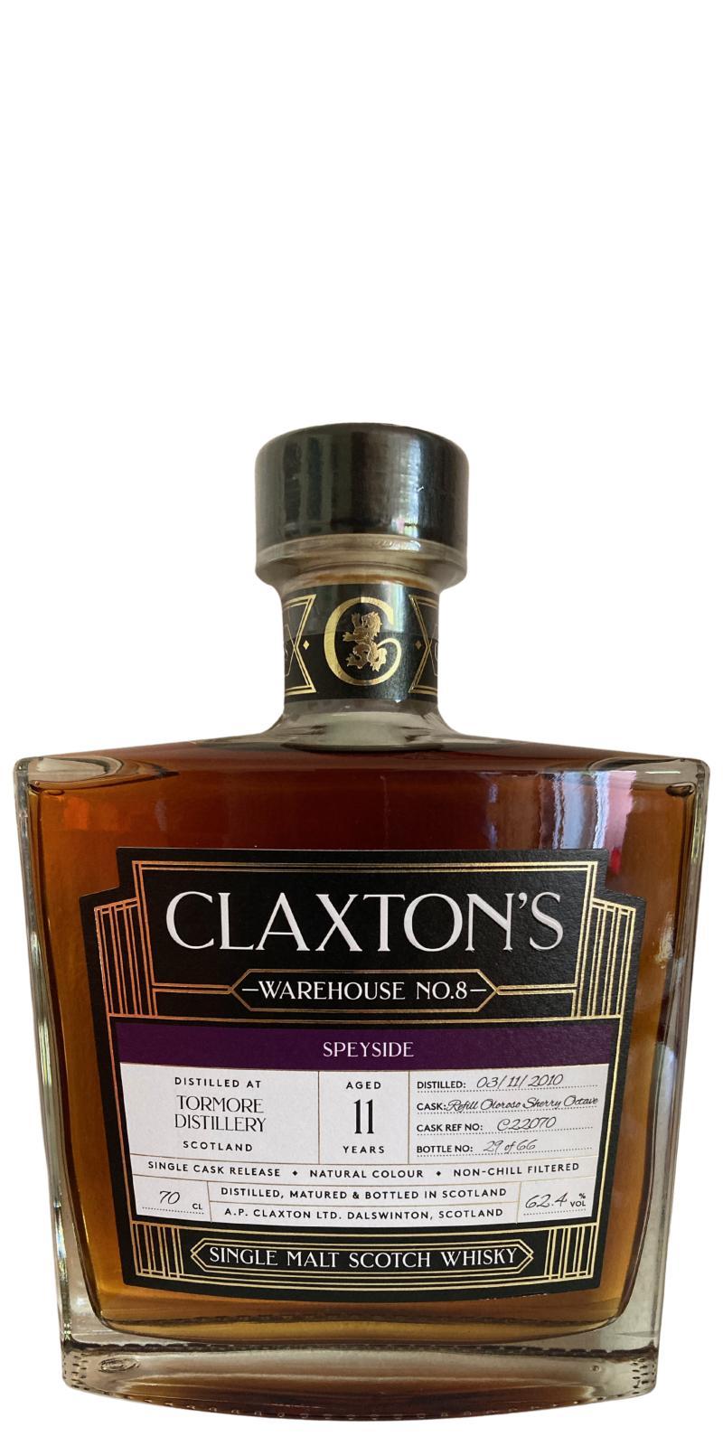 Tormore 2010 Cl  Warehouse No. 8