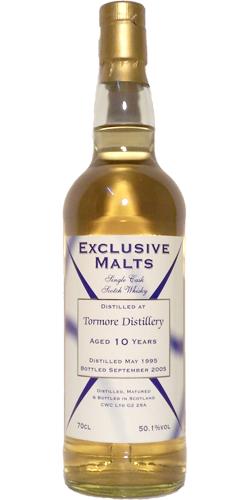 Tormore 1995 CWC  Exclusive Malts