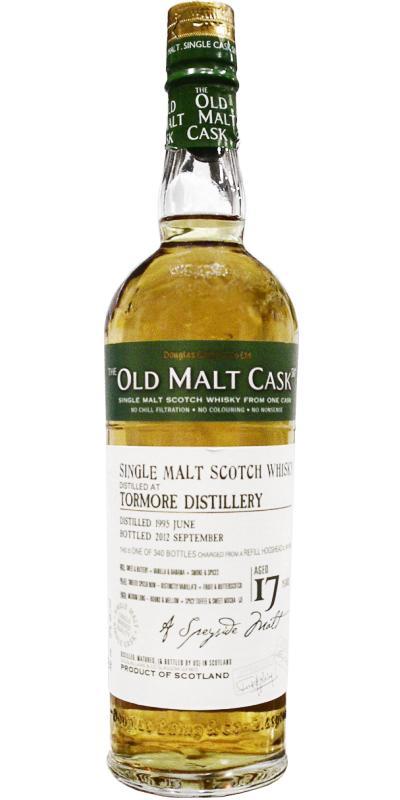 Tormore 1995 DL  The Old Malt Cask