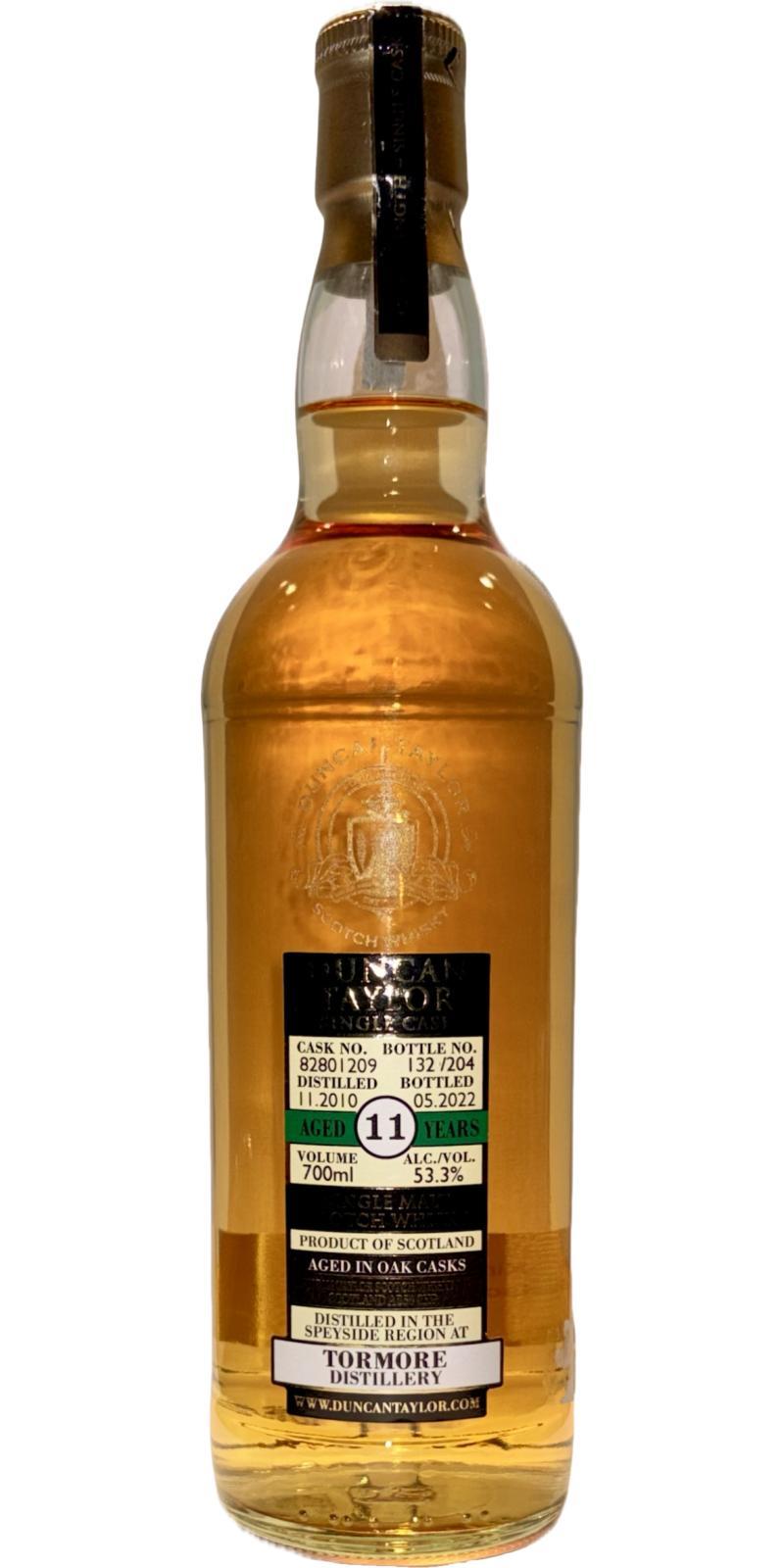 Tormore 2010 DT  Dimensions