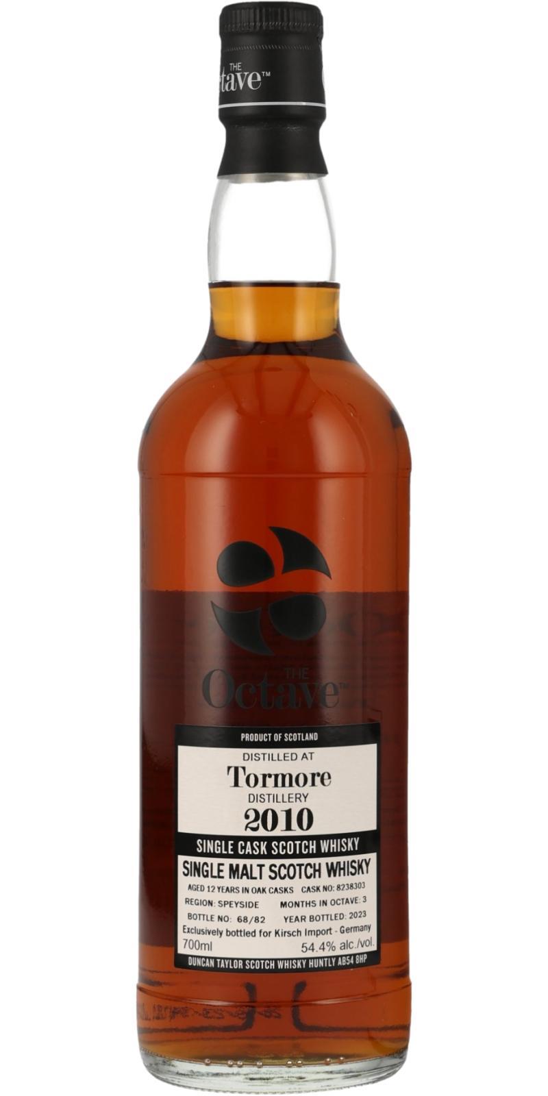 Tormore 2010 DT  The Octave