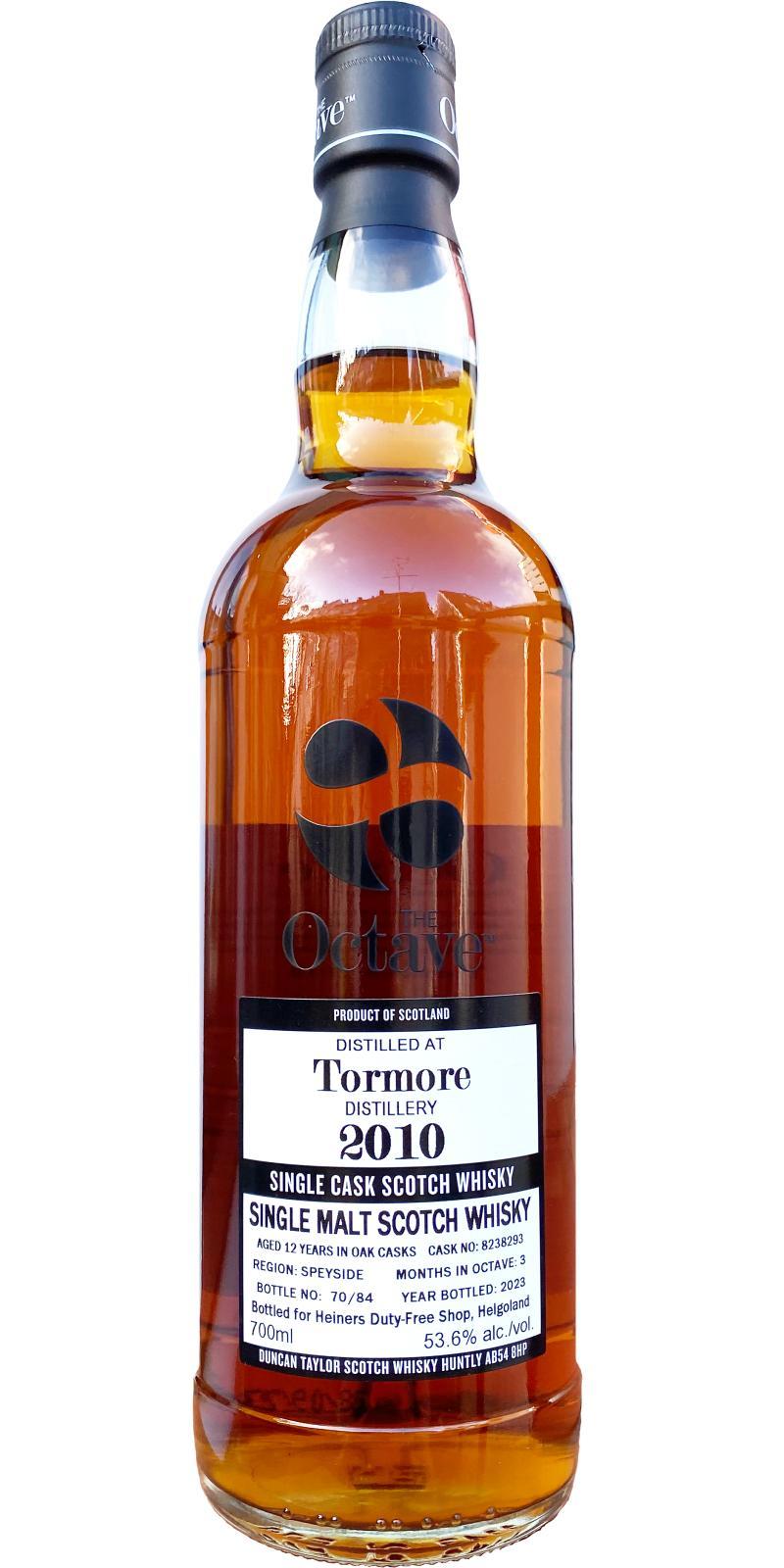 Tormore 2010 DT  The Octave