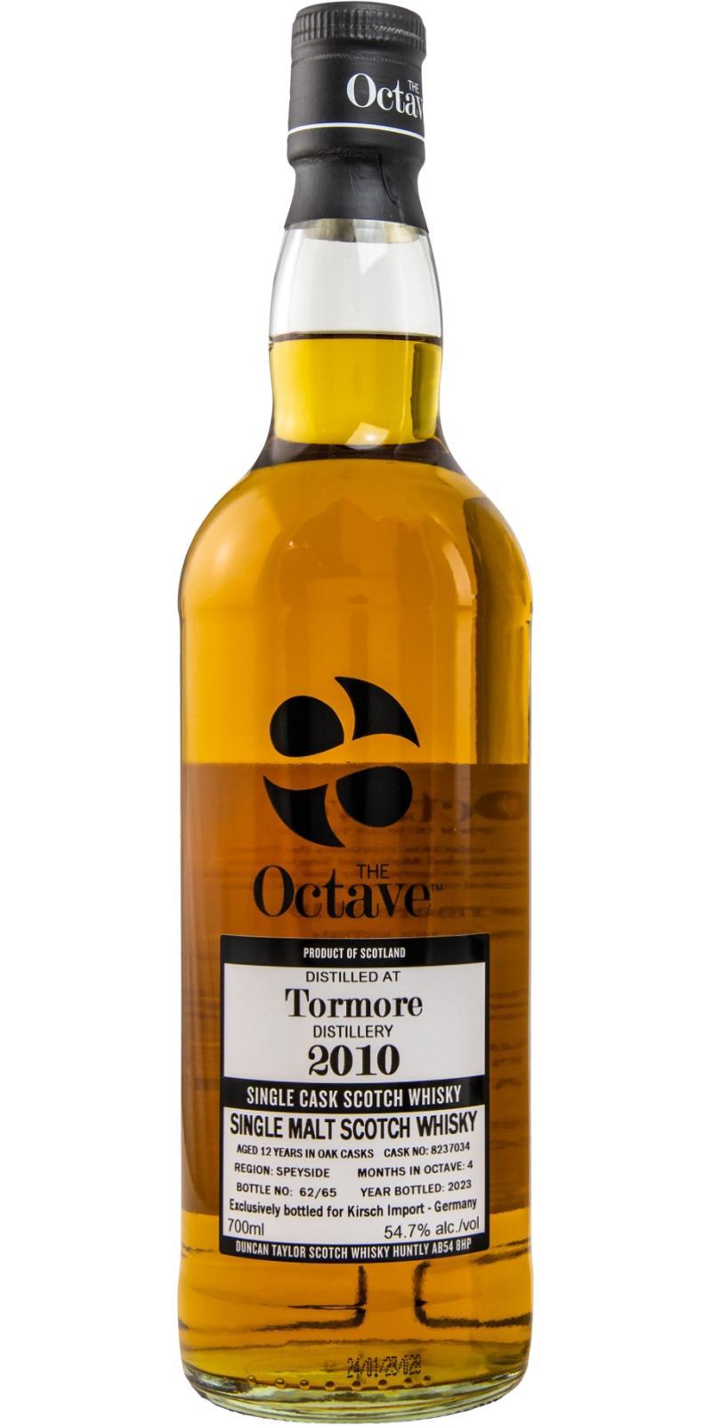Tormore 2010 DT  The Octave