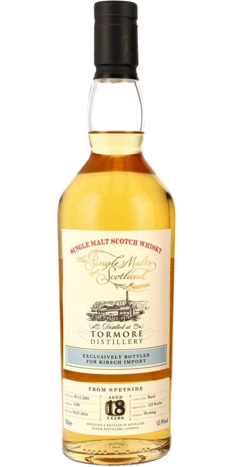 Tormore 2005 ElD  The Single Malts of Scotland