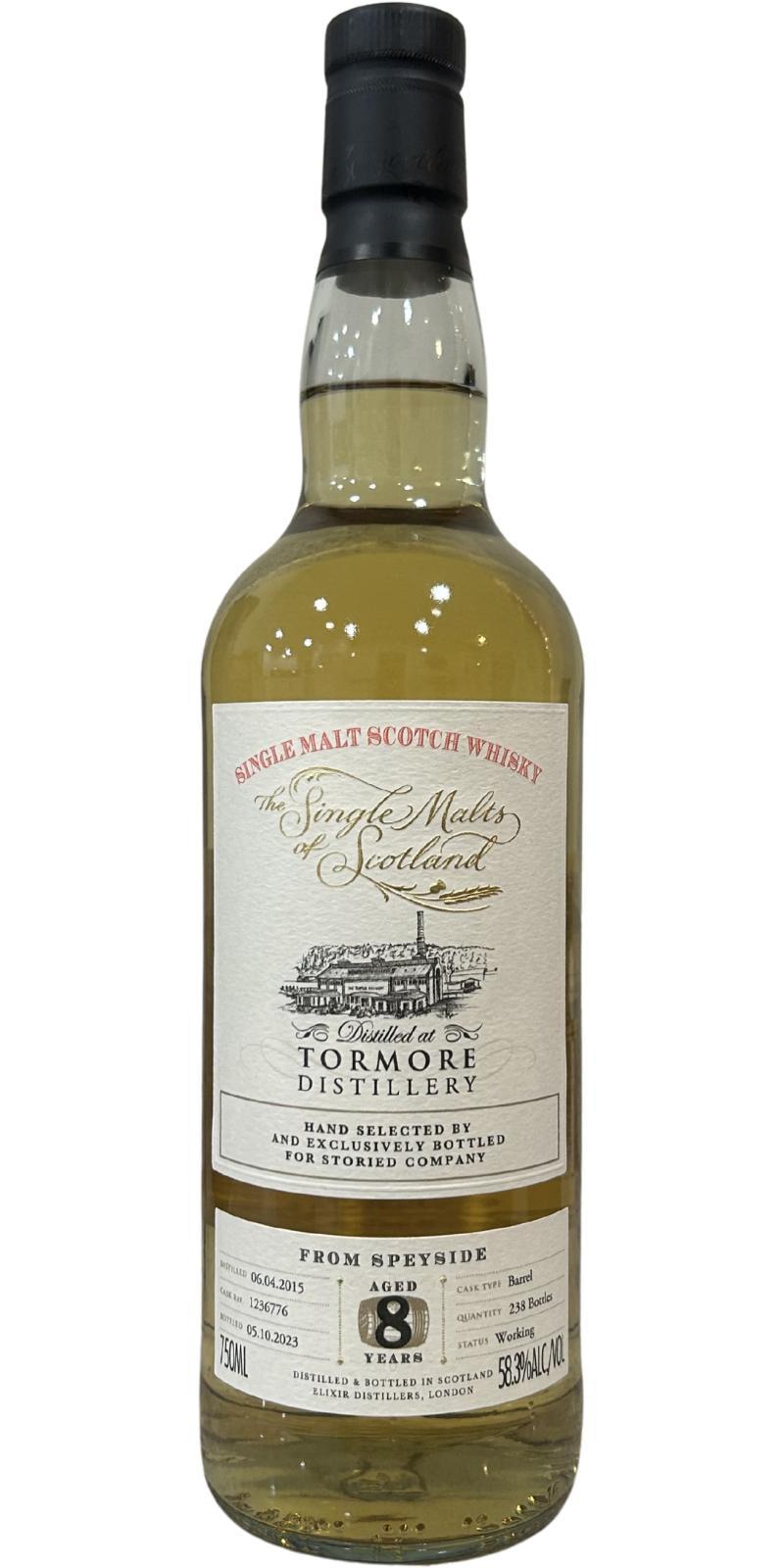 Tormore 2015 ElD  The Single Malts of Scotland