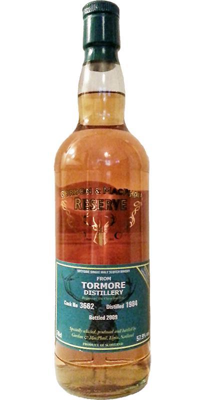 Tormore 1984 GM  Reserve