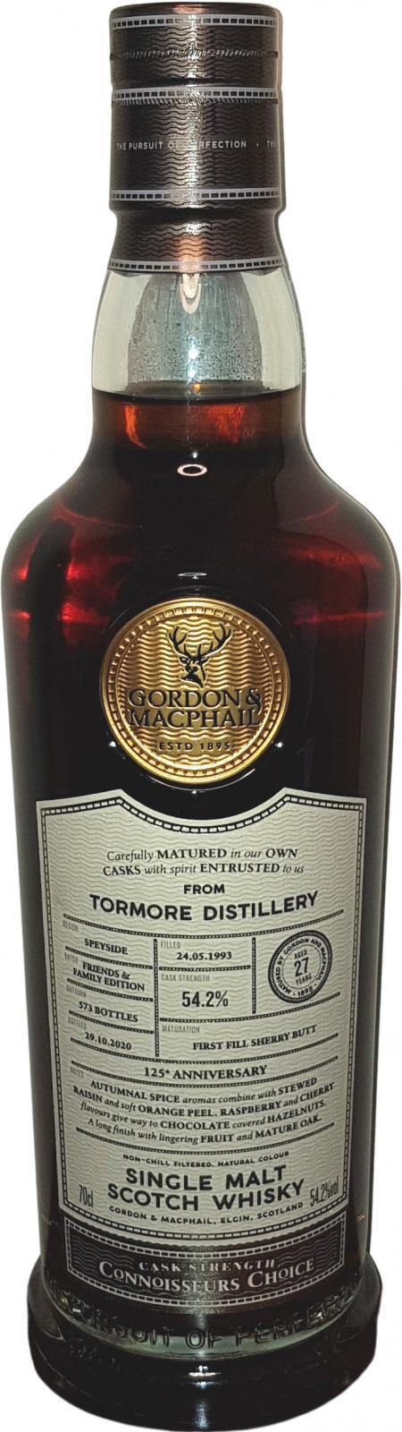 Tormore 1993 GM  Connoisseurs Choice - Family & Friends