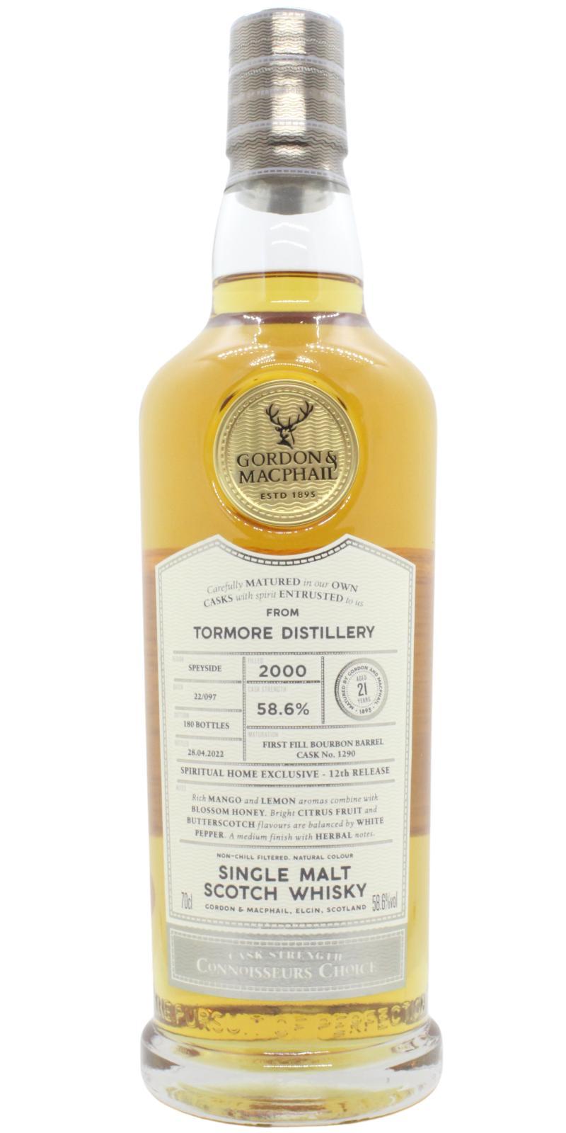 Tormore 2000 GM  Connoisseurs Choice - Cask Strength