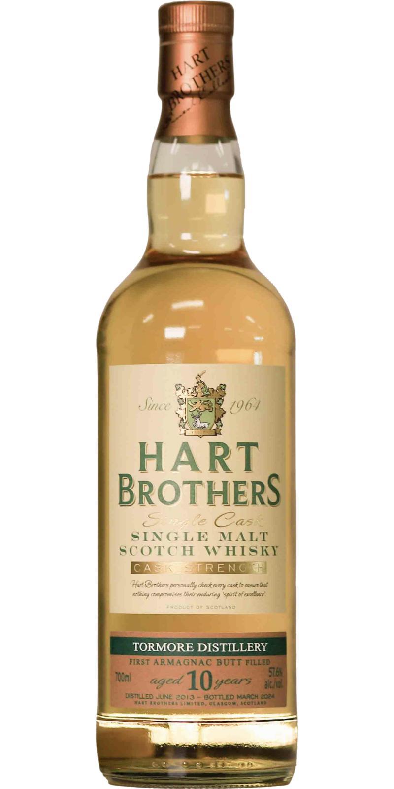 Tormore 2013 HB  Single Cask - Cask Strength