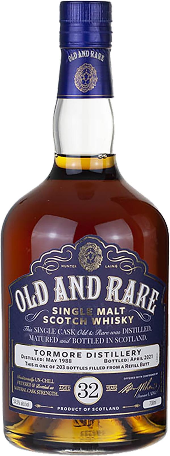 Tormore 1988 HL  Old & Rare