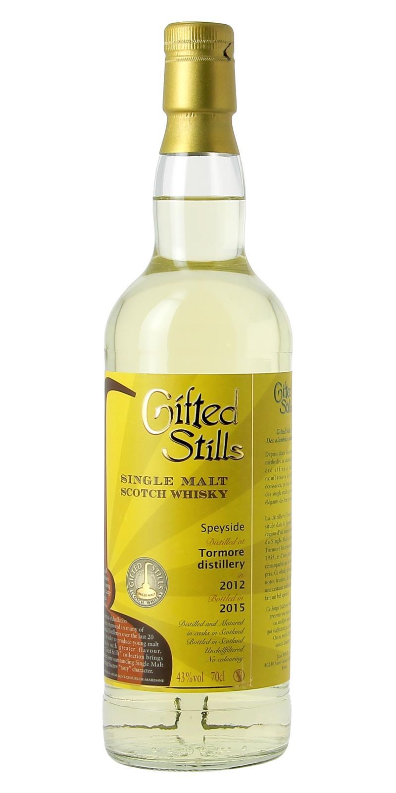 Tormore 2012 JB  Gifted Stills