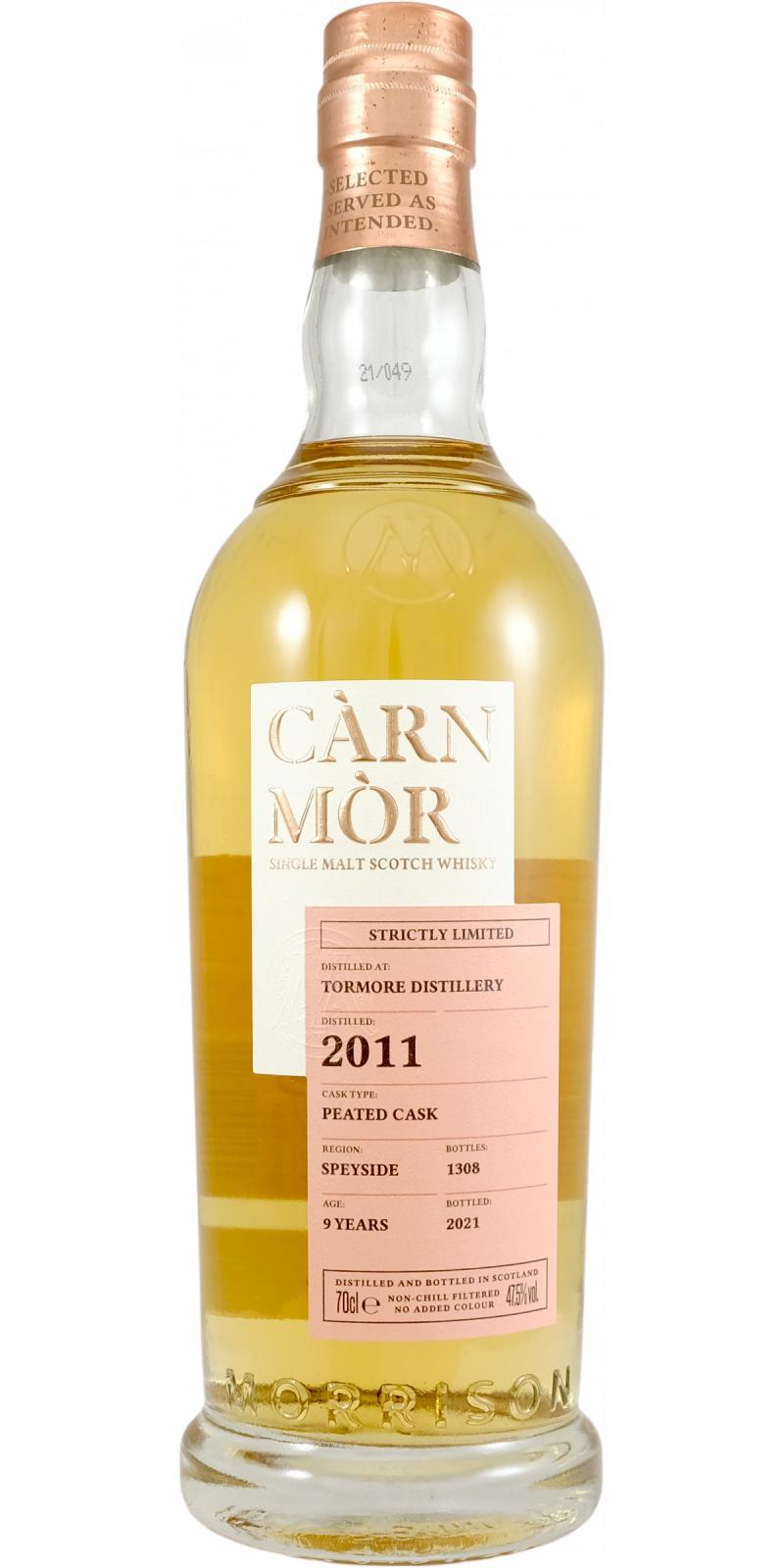 Tormore 2011 MSWD  Càrn Mòr - Strictly Limited