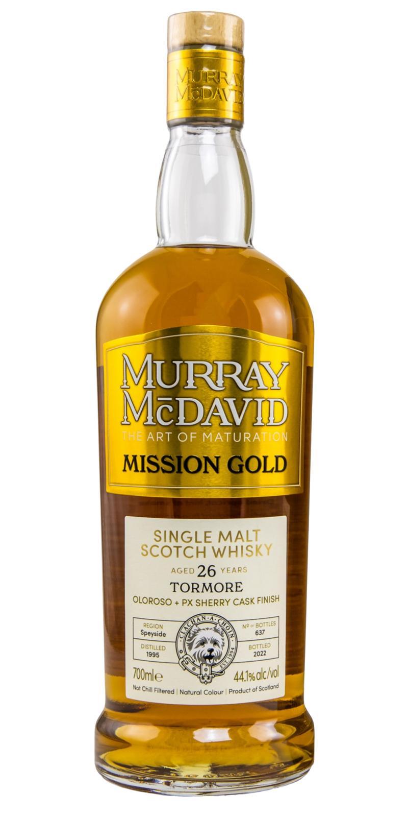 Tormore 1995 MM  Mission Gold