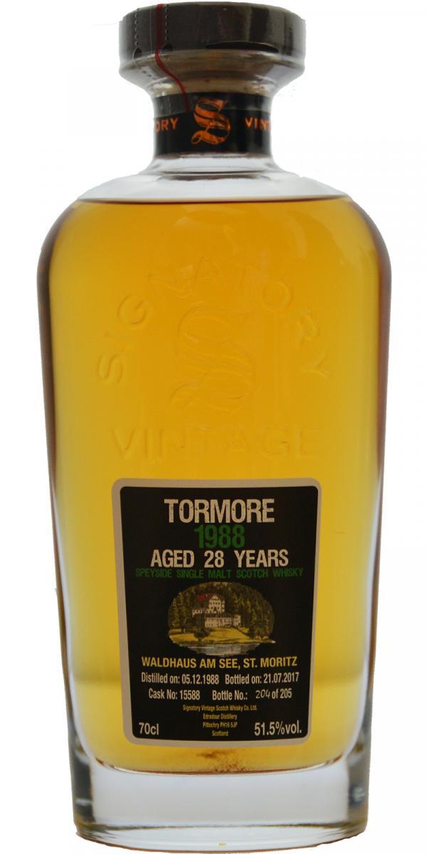 Tormore 1988 SV  Cask Strength Collection