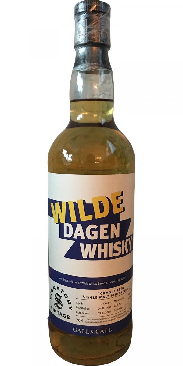 Tormore 1990 SV  Wilde whisky dagen
