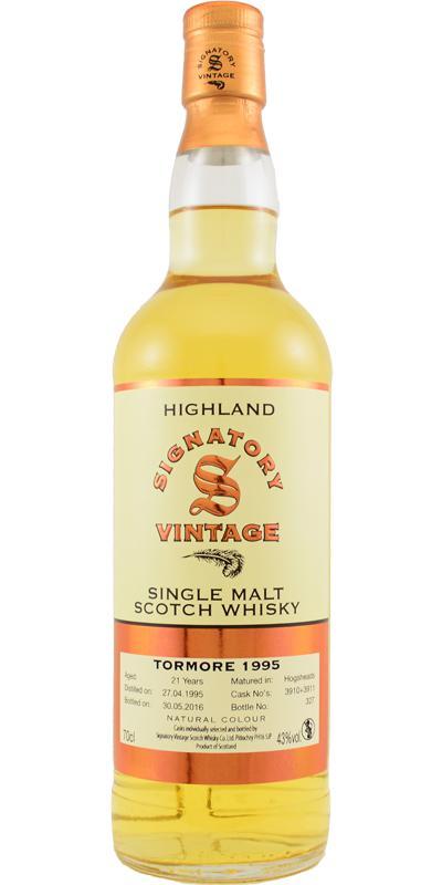Tormore 1995 SV  Vintage Collection
