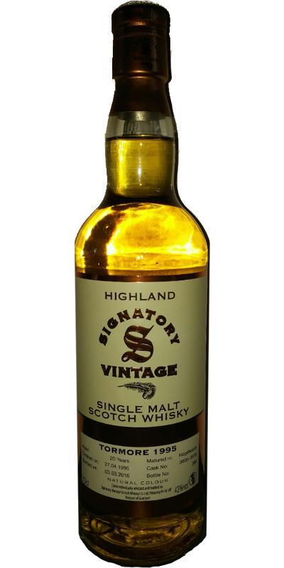 Tormore 1995 SV  Vintage Collection
