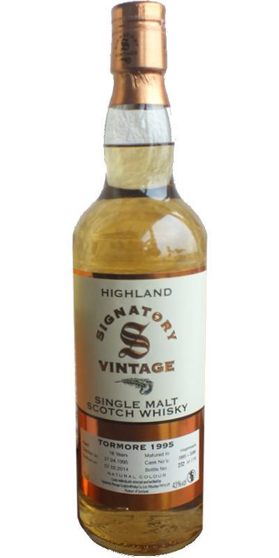Tormore 1995 SV  Vintage Collection
