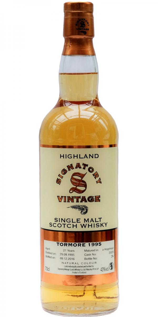 Tormore 1995 SV  Vintage Collection