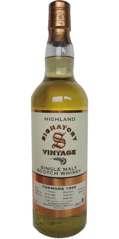 Tormore 1995 SV  Vintage Collection
