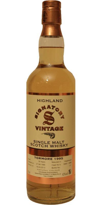 Tormore 1995 SV  Vintage Collection