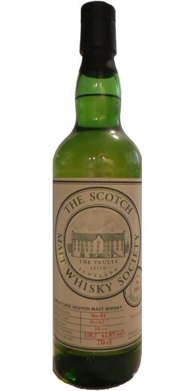 Tormore 1984 SMWS 105.9  Melon and ginger