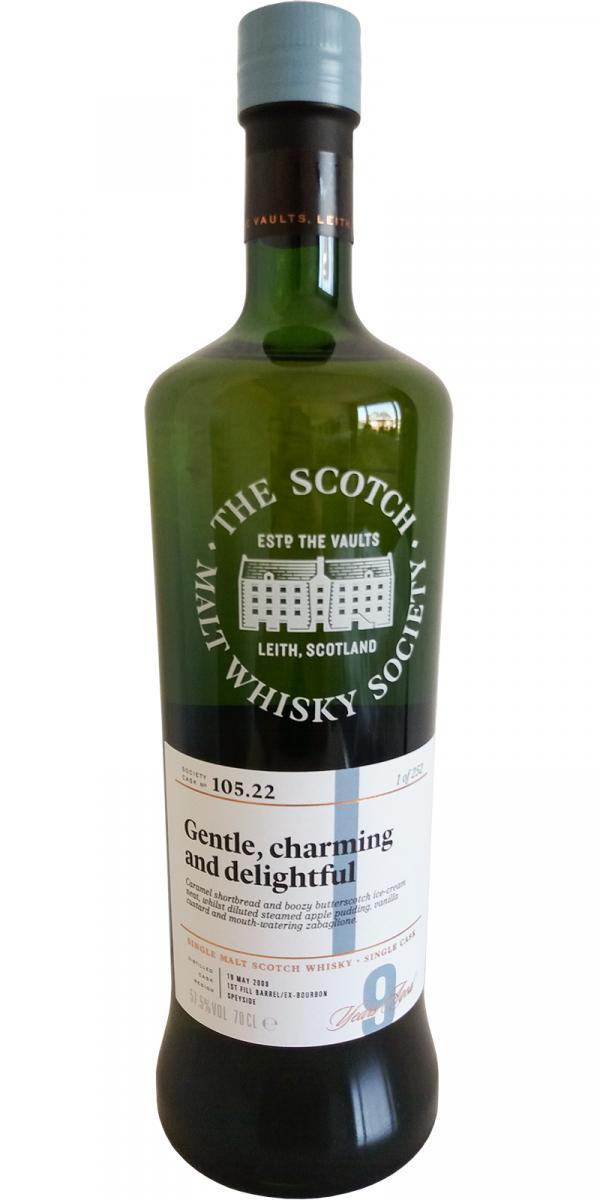 Tormore 2008 SMWS 105.22  Gentle, charming and delightful