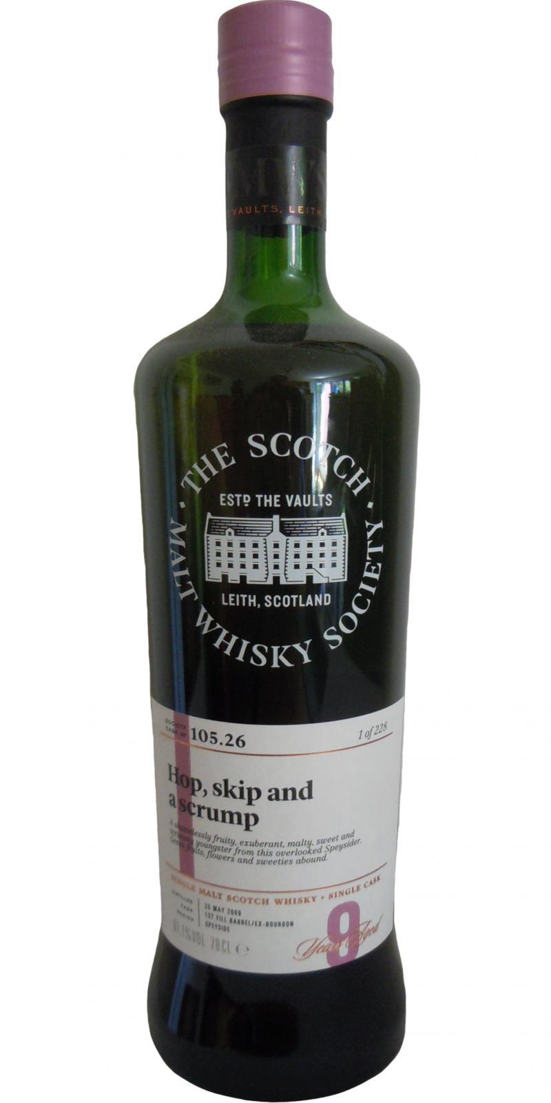 Tormore 2009 SMWS 105.26  Hop, skip and a scrump