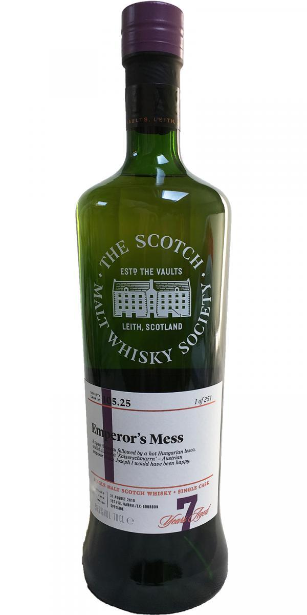 Tormore 2010 SMWS 105.25  Emperor's Mess