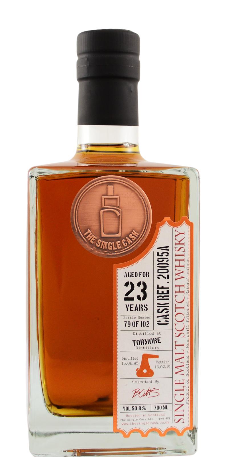 Tormore 1995 TSCL  The Single Cask