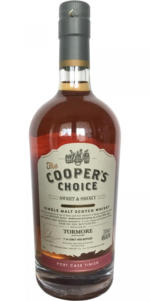 Tormore Sweet & Smoky VM  The Cooper's Choice