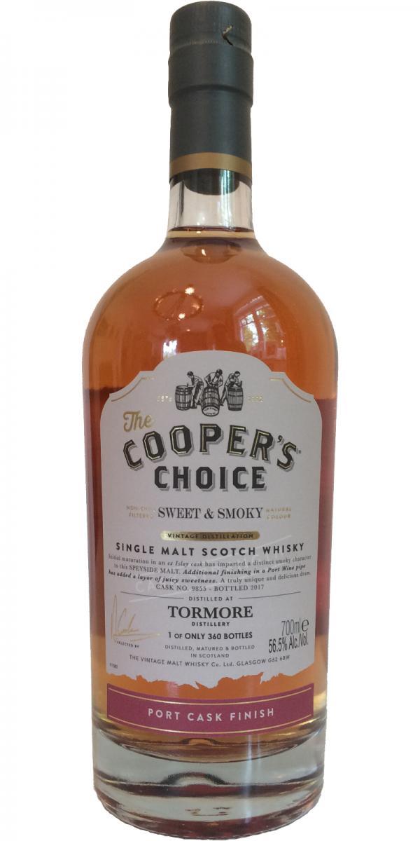 Tormore Sweet & Smoky VM  The Cooper's Choice