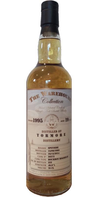 Tormore 1995 WW8  The Warehouse Collection