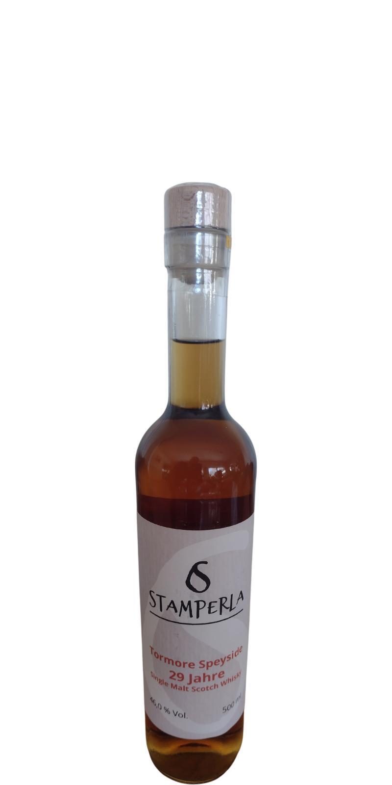 Tormore 29-year-old UD  Stamperla