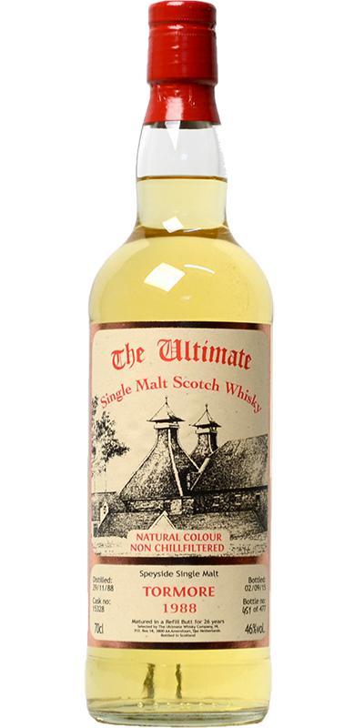 Tormore 1988 vW  The Ultimate