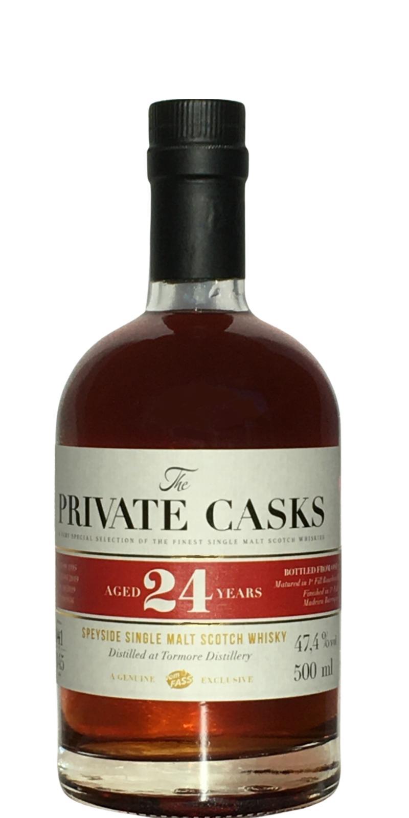 Tormore 1995 vF  The Private Casks