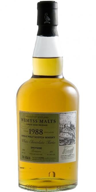 Tormore 1988 Wy  White Chocolate Torte