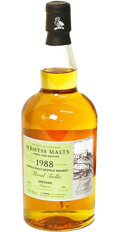 Tormore 1988 Wy  Floral Trellis