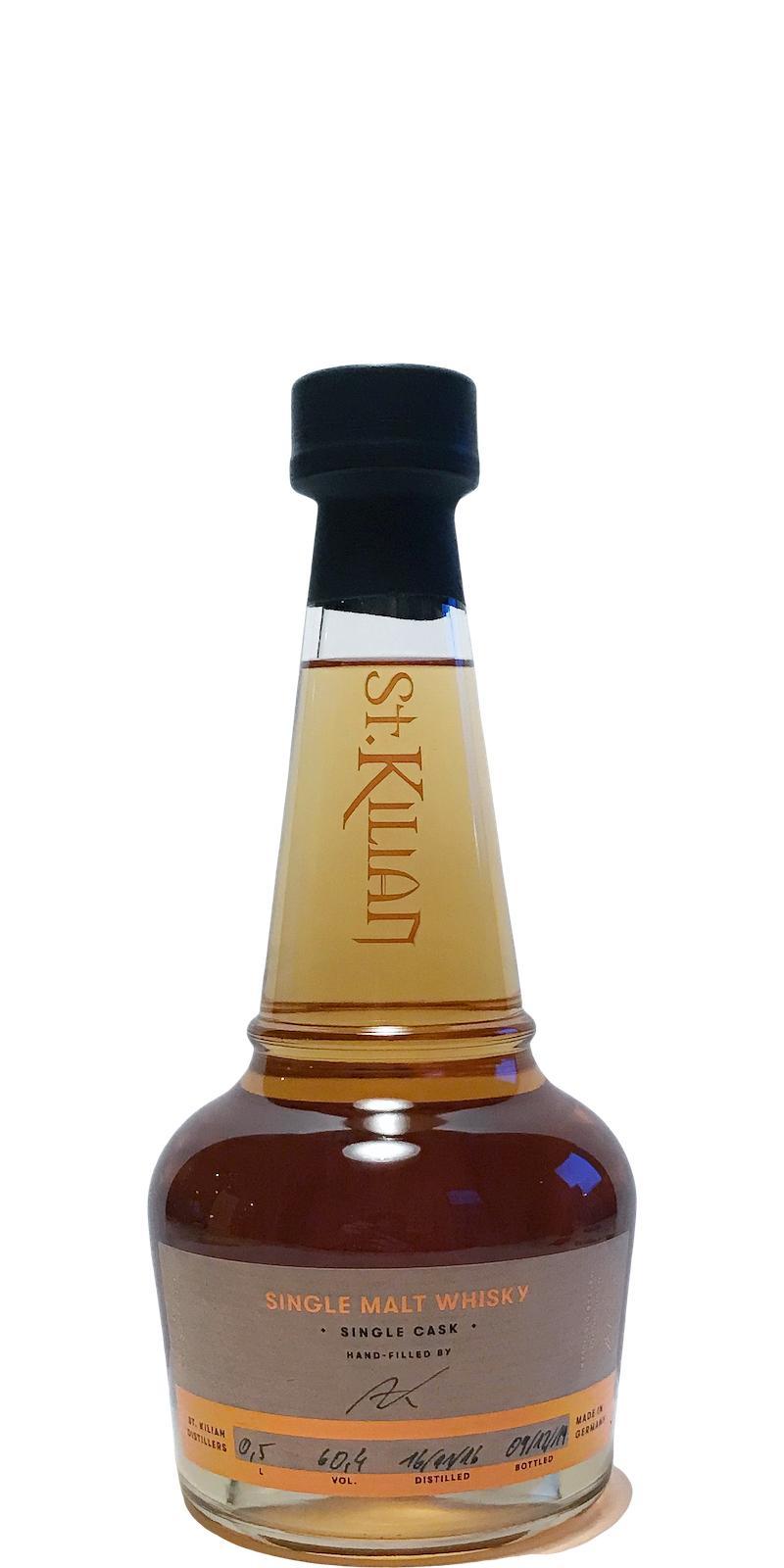 St. Kilian 2016   Distillery Only - Hand-Filled